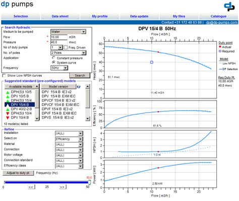 centrifugal pump selection software free download|dp select pump program.